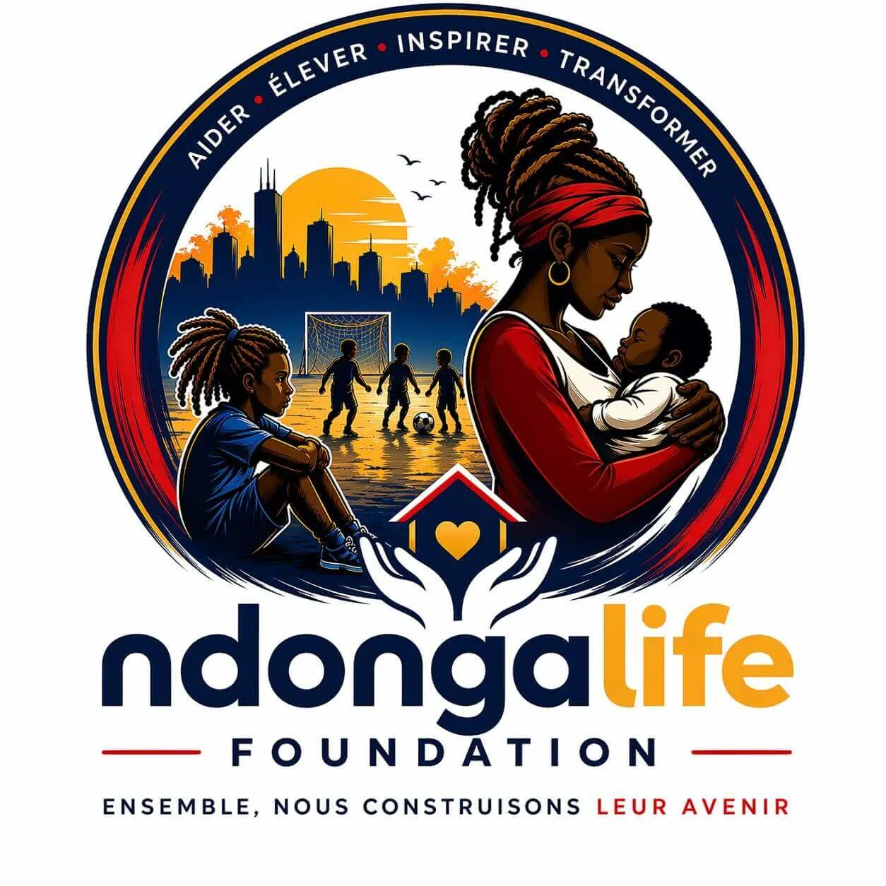 Logo ndongalife foundation